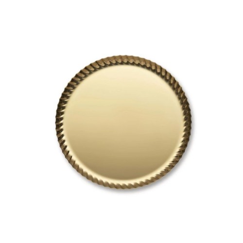 Pleats Alessi Round tray